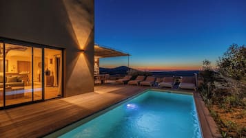 Villa, 3 chambres, vue mer | Terrasse/Patio