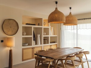 Villa, 3 Bedrooms, Sea View | Living area -  Résidence & Villas Oradoro (Belgodere)