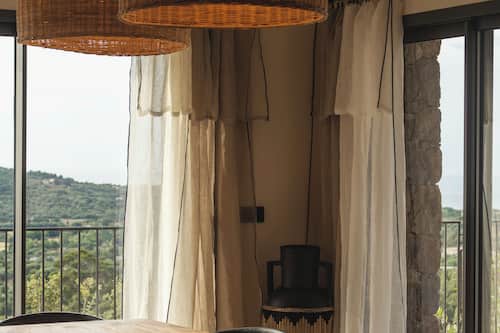 Villa, 2 chambres, 2 salles de bains, vue mer | Cuisine privée | Grand réfrigérateur, micro-ondes, four, plaque de cuisson