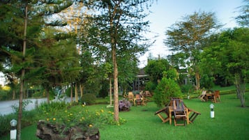 Overnattingsstedets uteområder