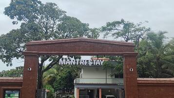 Voorkant van accommodatie