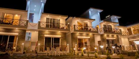 Façade de l’hébergement