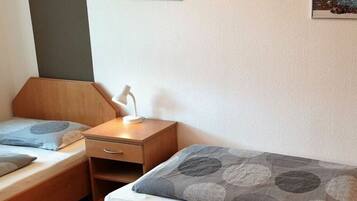 3 bedrooms, individually furnished