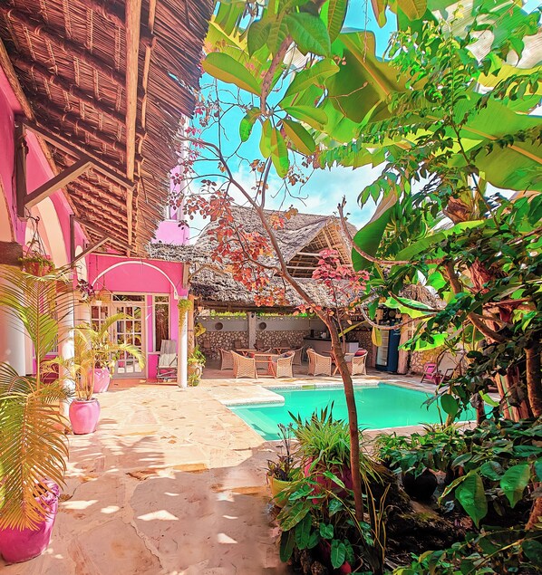 Fassade der Unterkunft