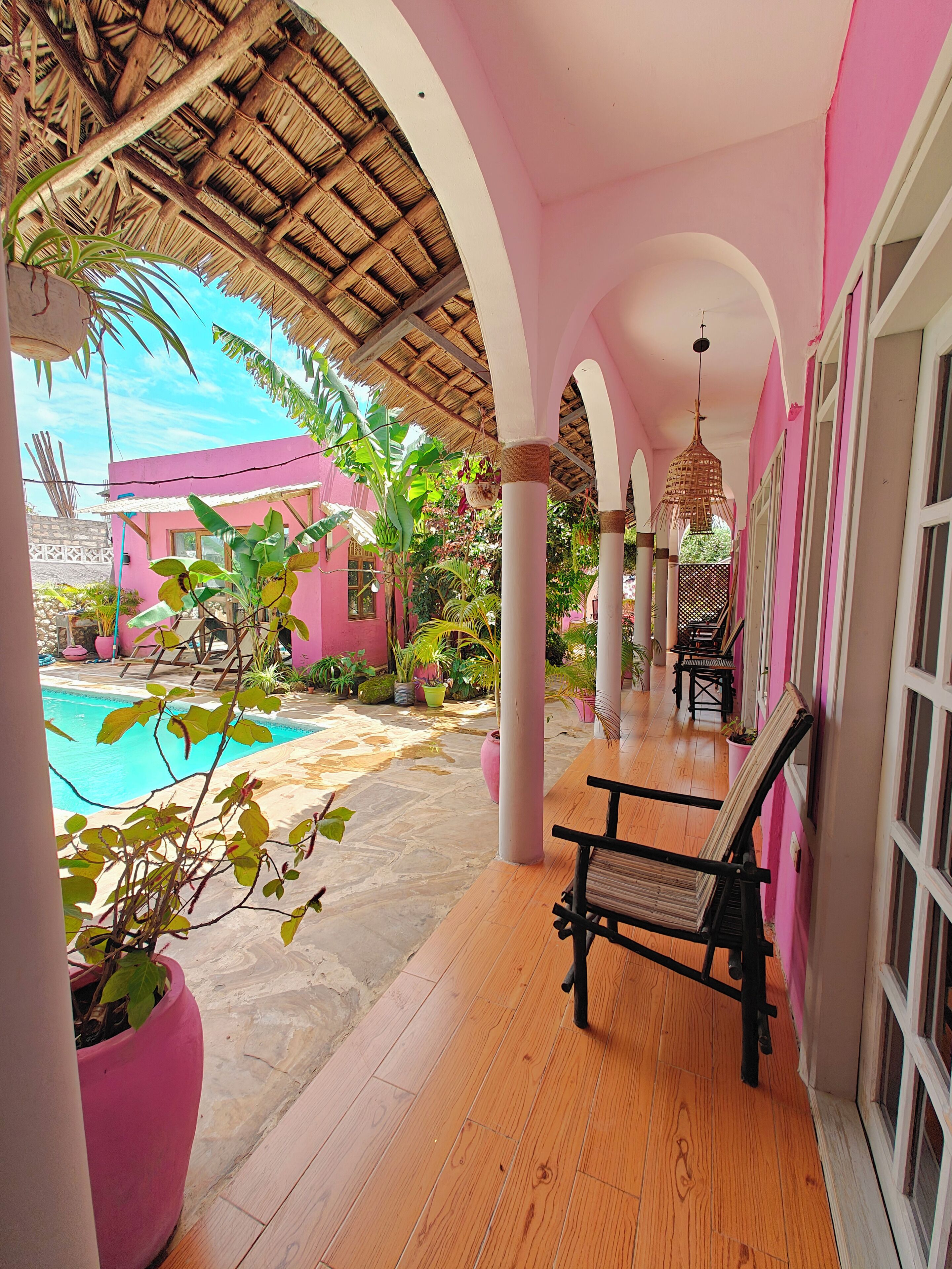 Facciata della struttura