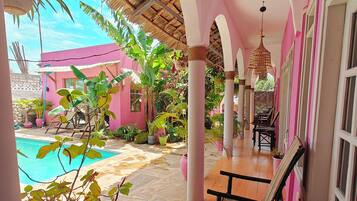 Fassade der Unterkunft