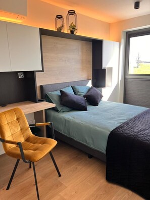 Comfort Single Room, 1 Double Bed, Garden View