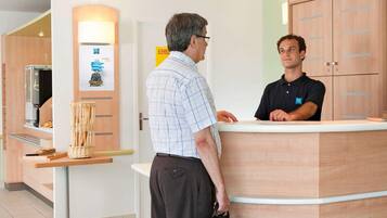 Blick von der Unterkunft