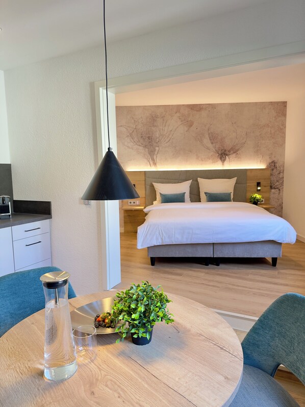 Superior-Studio, 1 Queen-Bett, Nichtraucher, Küche | Zimmersafe, Verdunkelungsvorhänge, schallisolierte Zimmer