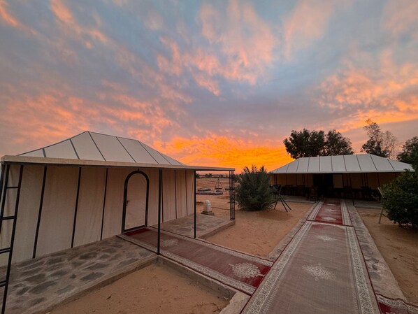 View from room - Sahara vibes luxury camp (Rissani)