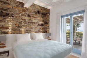 Villa, Meerblick | Bettwäsche aus ägyptischer Baumwolle, hochwertige Bettwaren