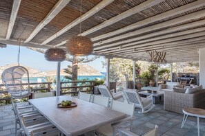 Villa, Sea View | Terrace/patio - Saint Anna Villas Mykonos by Aura Homes (Mykonos)