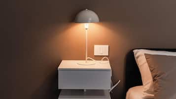 1 slaapkamer, een strijkplank/strijkijzer, wifi, beddengoed