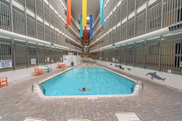 Piscine couverte, piscine chauffée