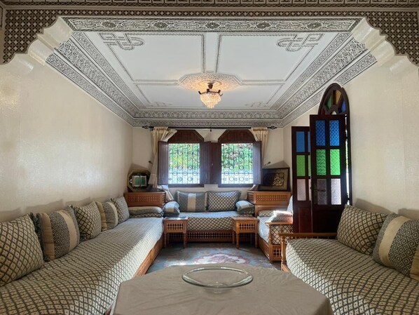 Interior - Traditional Moroccan house in downtown Agadir, a Berber paradise. (Agadir)