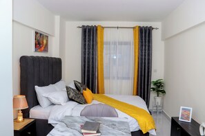 Wifi gratis y ropa de cama