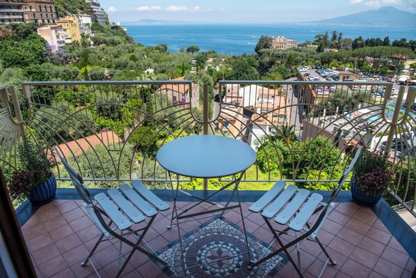 Panoramic Double Room, Balcony, Sea View | Terrace/patio - B&B Caporivo  (Sorrento)
