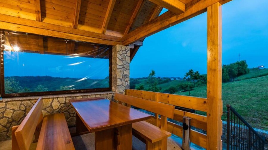 Apartment Stone and Wood