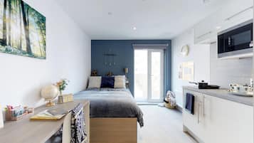 Studio, tupakointi kielletty | Pimennysverhot, ilmainen Wi-Fi