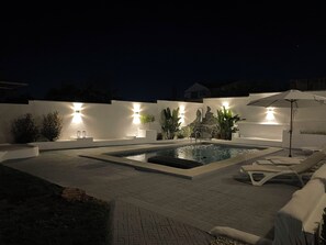 Alberca al aire libre 