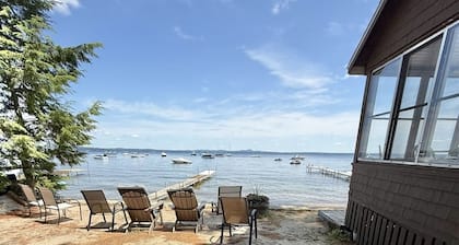 BEACHFRONT ON LONG BEACH,SEBAGO LAKE