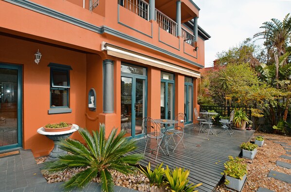 Facciata della struttura