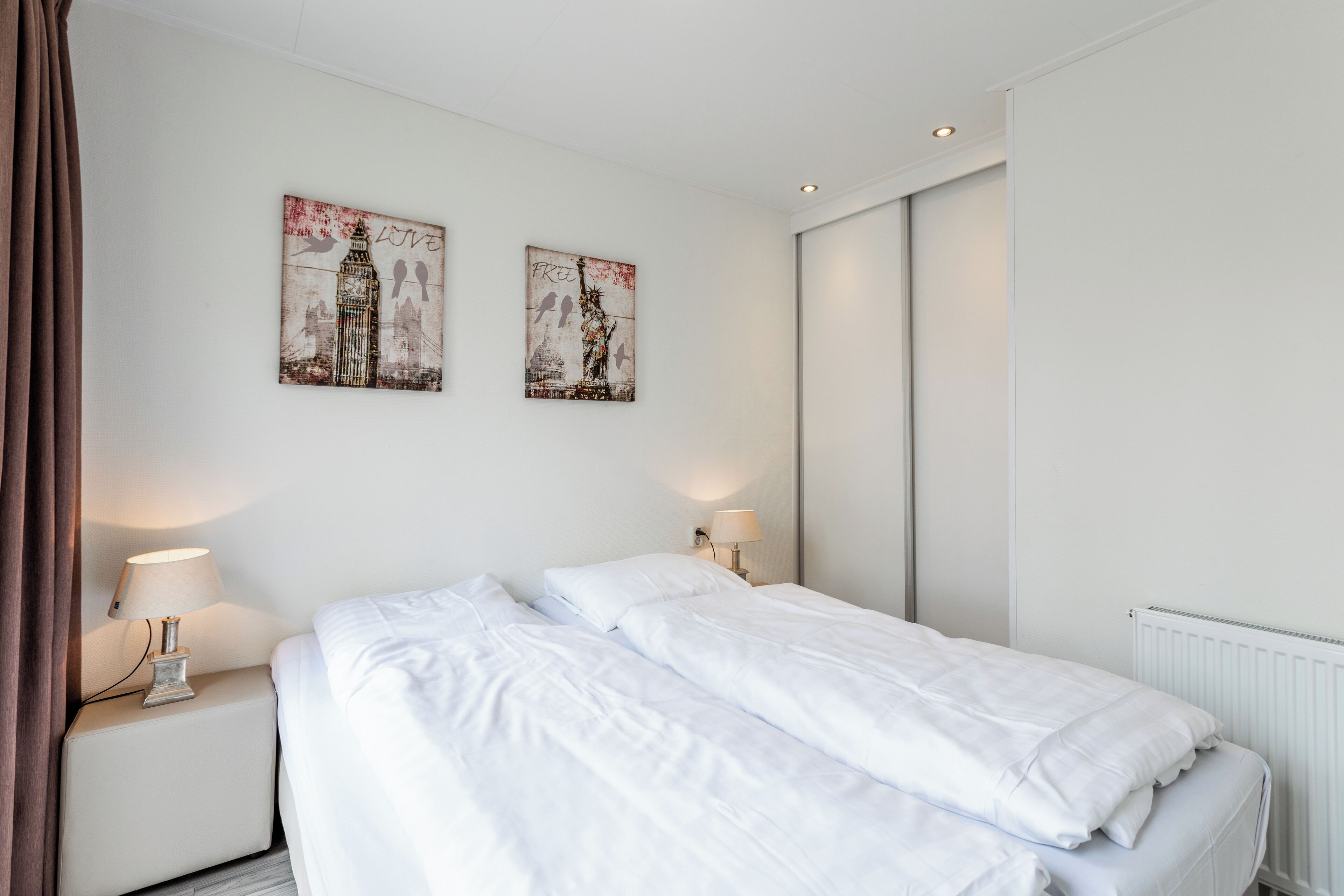 2 slaapkamers, internet