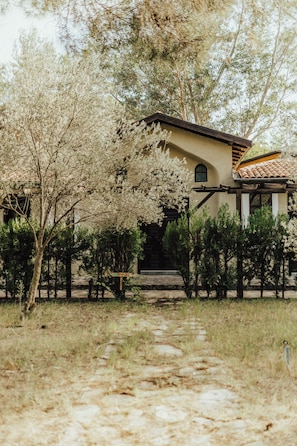 Façade de l’hébergement