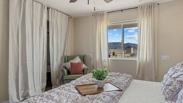 1 chambre, lit parapluie, Wi-Fi gratuit, draps fournis