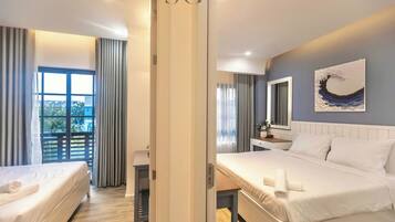 Villa, 4 Bedrooms | 3 bedrooms, memory foam beds, minibar, desk