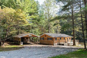 Exterior - Eagle's Nest - Lakeside Bungalow with A/C and Hot Tub! (Suches)