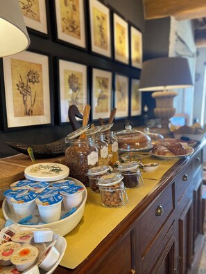 Morgenmadsbuffet hver dag mod et gebyr
