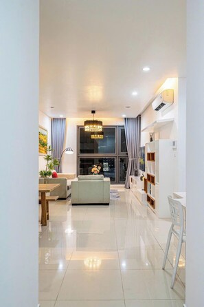 Luxe appartement, uitzicht op de stad | Gratis wifi