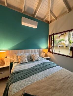 2 bedrooms, iron/ironing board, WiFi, bed sheets - House 50 meters from the beach with Jacuzzi and barbecue (Praia de Maresias São Sebastião)