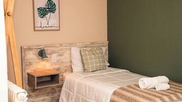 1 多间卧室、WiFi、床单