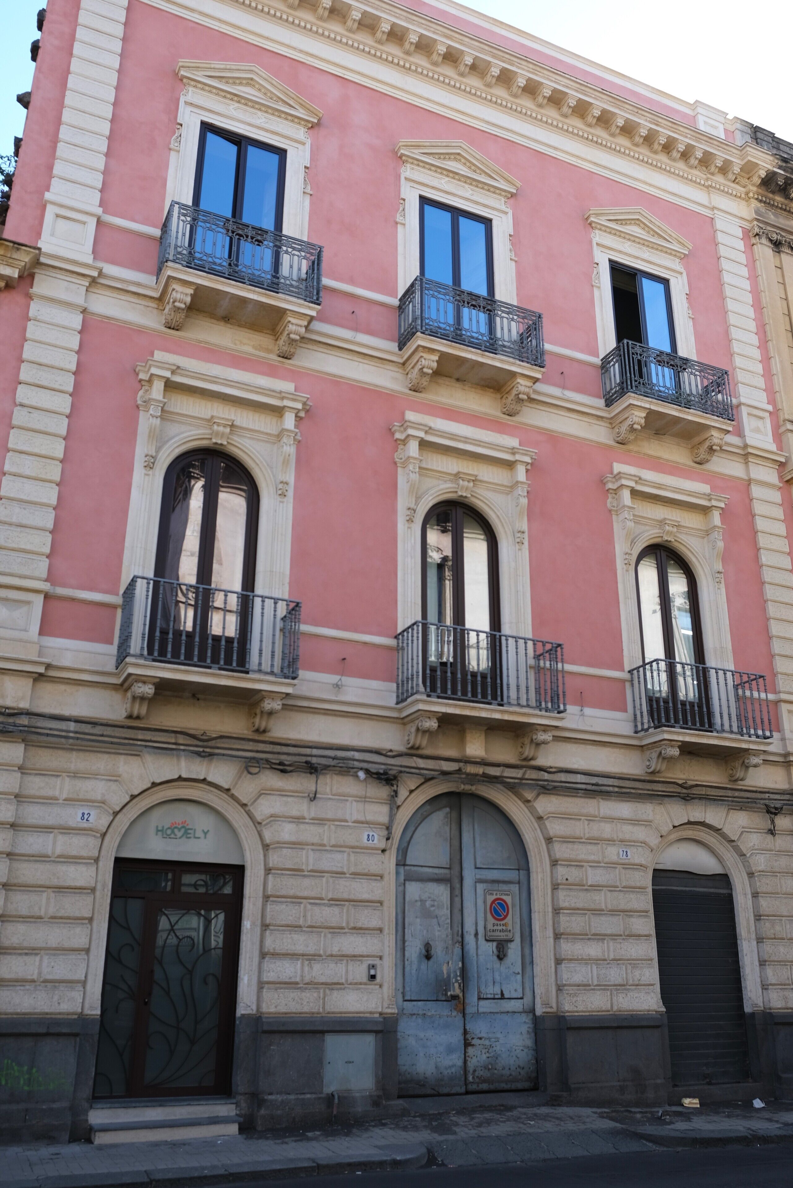 Fassade der Unterkunft