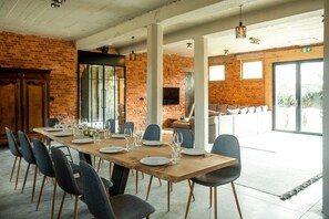 Dining - Farmhouse 1919 with swimming pool & jacuzzi (Moorslede)