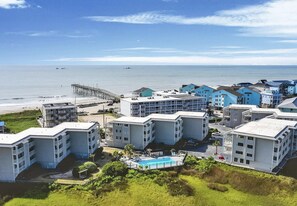 Exterior - Pet Friendly condo in charming Carolina Beach just steps to the sand! (Carolina Beach)