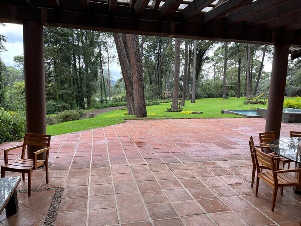 Courtyard view