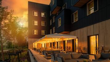 Vue depuis l’hébergement