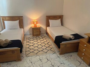 2 bedrooms, WiFi, bed sheets