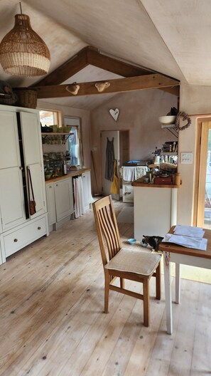 Interior - Beautiful Dartmoor cabin reasonable rent (Holne)