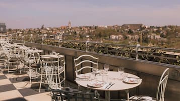 Uitzicht vanuit accommodatie