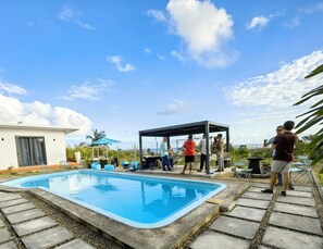 Alberca al aire libre 