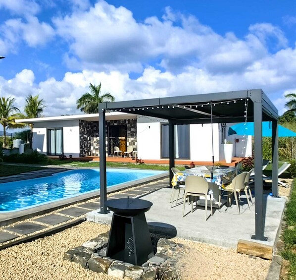 Alberca al aire libre 