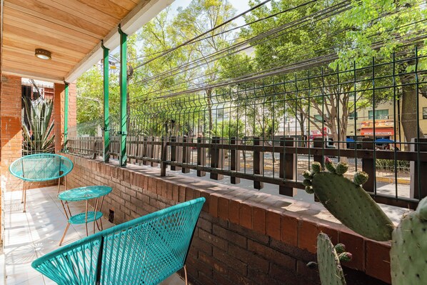 Appartement, 4 chambres | Terrasse/patio