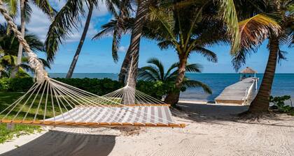 Beachfront Villa With Long Private Pier and Pool