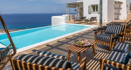 Mykonos 3 BR Luxury Villa Private Pool Views