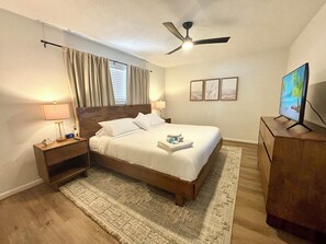 3 dormitorios, tabla de planchar con plancha, wifi gratis y ropa de cama