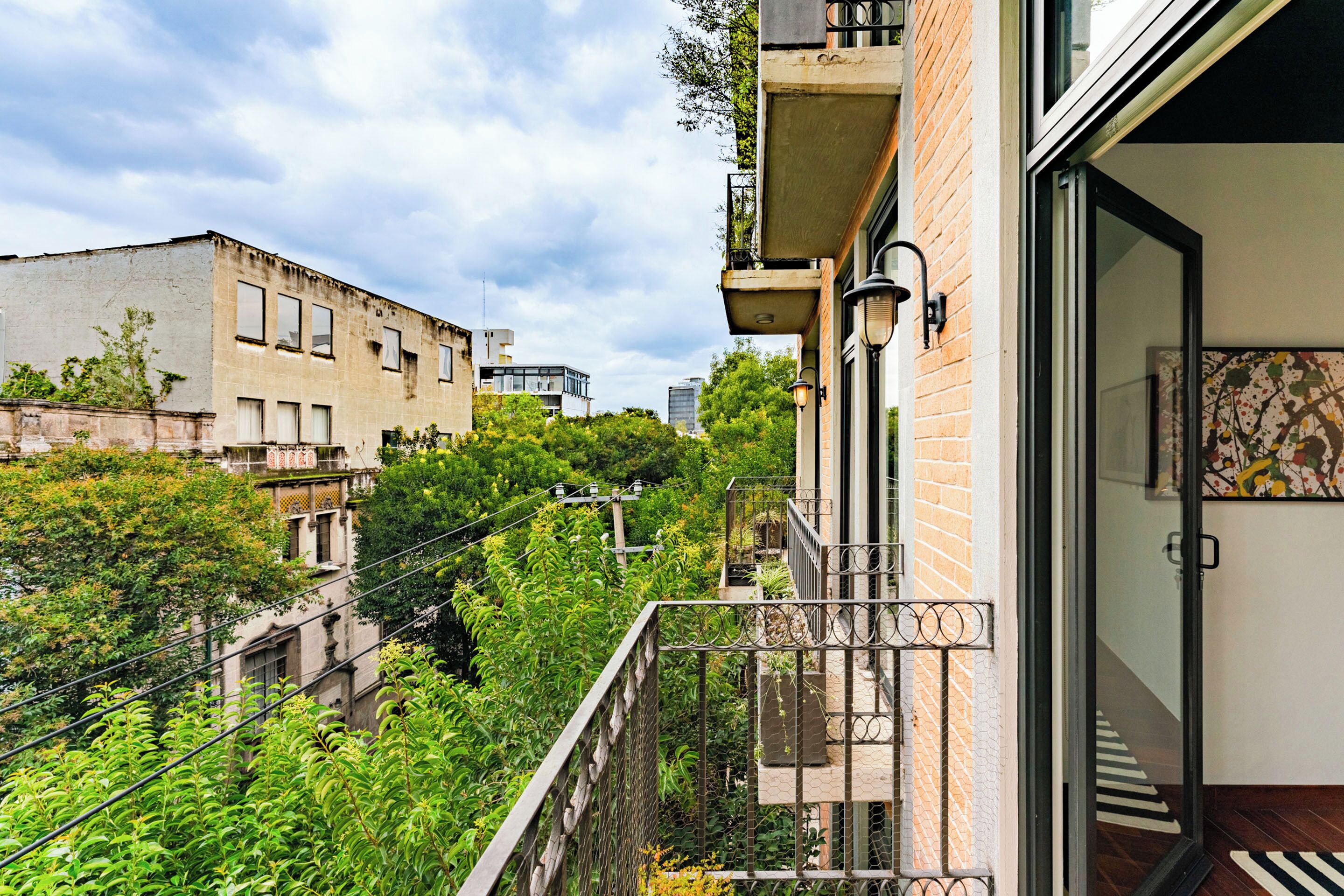 Departamento, 3 habitaciones, balcón, vista a la ciudad | Vista del balcón